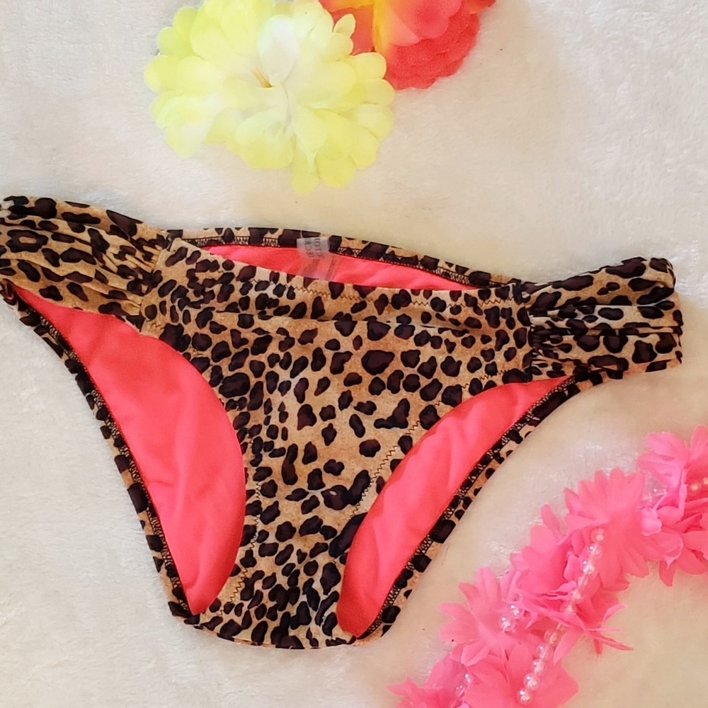 Victoria's Secret leopard bikini bottom